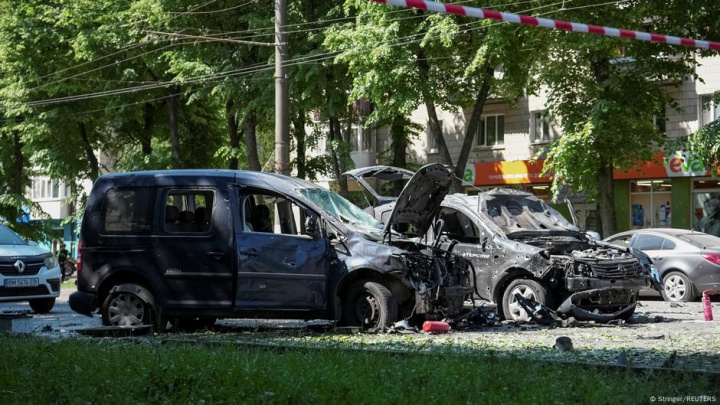 Rossiya tunda 97 ta dron bilan Ukrainaga hujum qildi