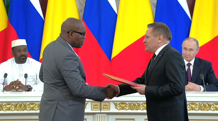 Rossiya va Mali atom energetikasi sohasida hamkorlik to‘g‘risida shartnoma imzoladi
