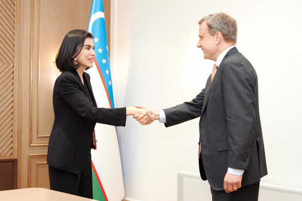 Saida Mirziyoyeva AQSh davlat kotibi yordamchisi bilan uchrashuv o‘tkazdi
