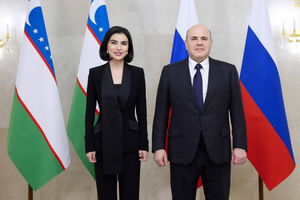 Saida Mirziyoyeva Moskvada Rossiya bosh vaziri Mixail Mishustin bilan uchrashuv o‘tkazdi
