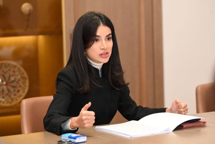 Saida Mirziyoyeva: «Jamiyatimizda amalda ayollarga mutlaqo teng imkoniyatlar beradigan tizimli o‘zgarishlar bo‘lishini istardim»