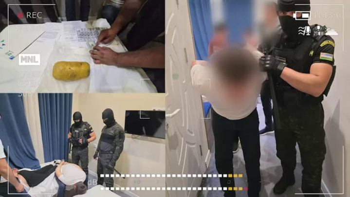 Samarqandda 1 kg giyohvandlik moddasini sotayotganlar ushlandi