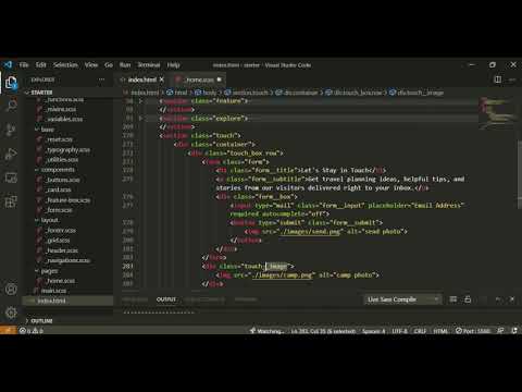 SASS 27-dars. Saytning form qismini yasash