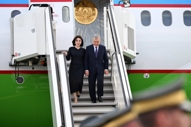 Shavkat Mirziyoyev rasmiy tashrif bilan Sloveniyaga yetib bordi