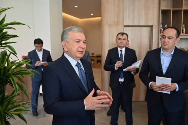 Shavkat Mirziyoyev Shahrisabzdagi «Miraki» xalqaro turizm markaziga tashrif buyurdi