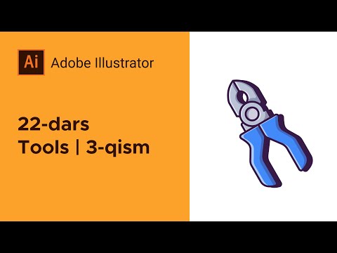 Simvollar, diagrammalar va shaklni transformatriya qilish uchun illustrator toollari.