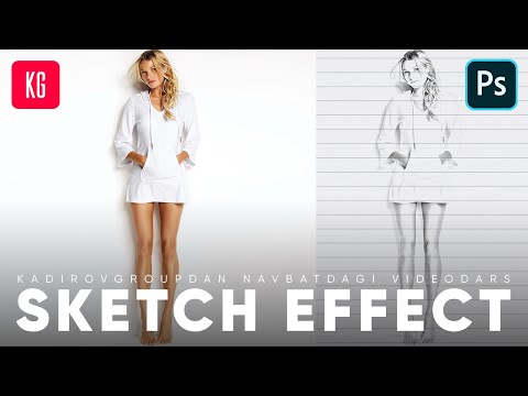 Sketch Effect in Photoshop