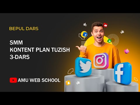 Smm 3-Dars. Kontent Plan Tuzish
