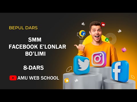 Smm 8-Dars// 