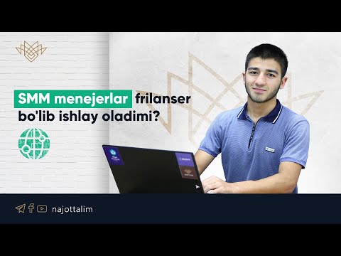 SMM mutaxassisi frilanser bo'lib ishlay oladimi?