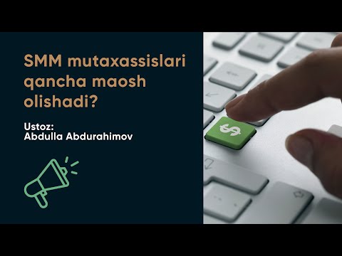 SMM mutaxassislari qancha maosh olishadi?