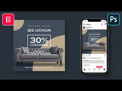 Social Media Design - Instagram post design in Photoshop