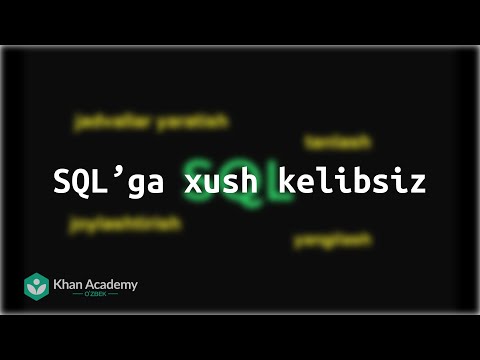 SQLʼga xush kelibsiz