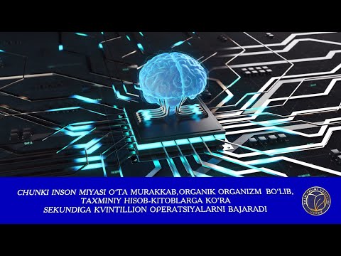 Sun'iy intellekt. 2-dars. Nima uchun bizga sun'iy intellekt kerak?