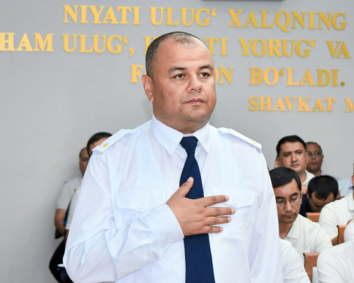 Surxondaryo viloyati FVBga yangi boshliq tayinlandi