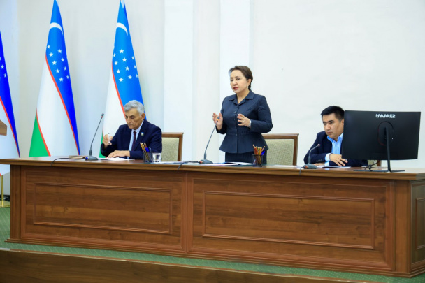 Tanzila Norboyeva Buxoroda jinoyatchilikka qarshi kurashish masalalarini muhokama qildi
