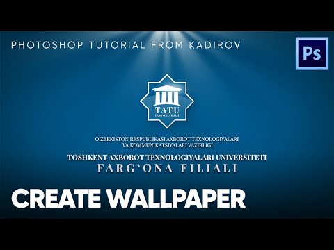 TATU Wallpaper yasash - Create Beautiful Wallpaper in Photoshop