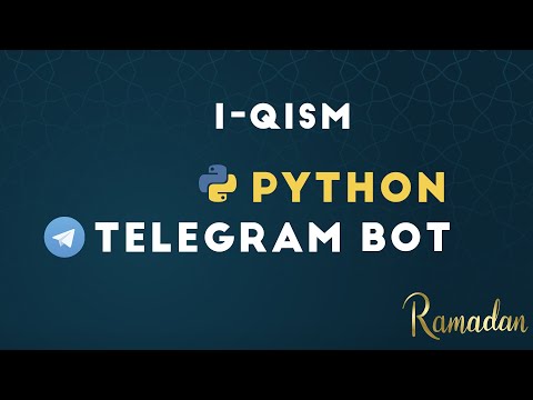 Telegram bot yozamiz! 1- qism