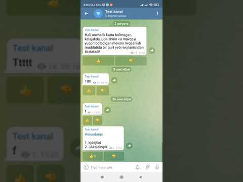 TELEGRAMDA KO'CHIRISHLARNI CHEKLASH