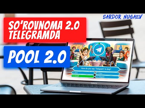 TELEGRAMDA SO'ROVNOMA YARATISH 2.0   /  TELEGRAM POOLS 2.0