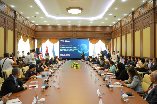 Toshkentda “Yashil iqtisodiyot” mavzusida xalqaro konferensiya bo‘lib o‘tdi