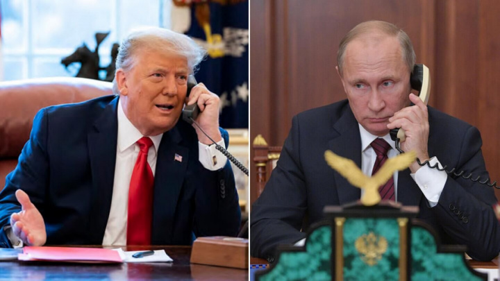 Tramp bilan Putin Yaqin Sharqdagi xavfli keskinlashuvni muhokama qildi