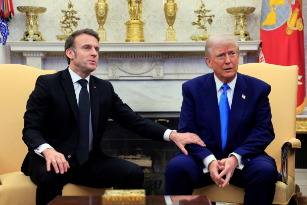 Tramp Putinning yolg‘on gapirayotganini biladi – Makron