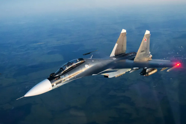 Ukraina Qora dengiz ustida Rossiyaning Su-30 qiruvchi samolyotini urib tushirdi