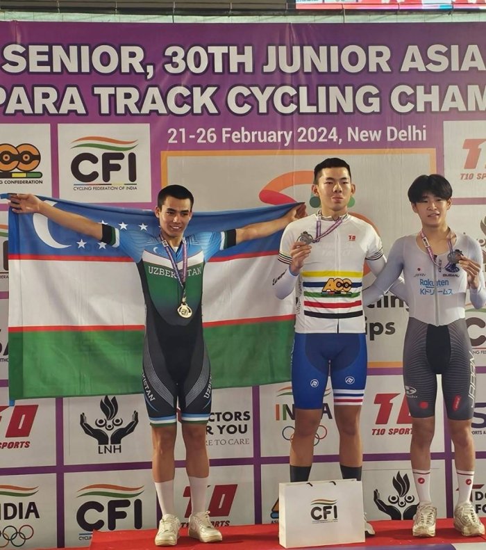 Velosport: Osiyo chempionatidagi medallarimiz soni 3 taga yetdi