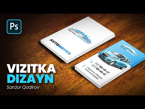 Vizitka dizayn tayyorlash