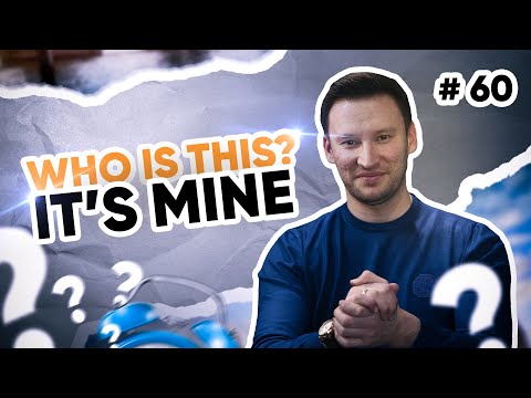 Whose is this? It's mine.