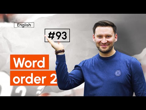 Word order 2