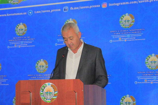 Xovos tumani sobiq hokimi qamaldi 