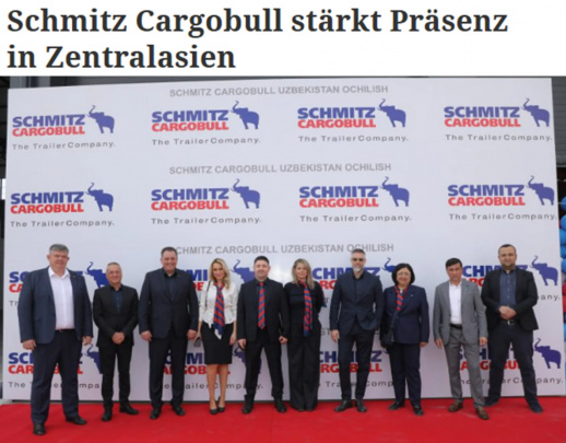 Yevropaning yetakchi treyler ishlab chiqaruvchisi O‘zbekistonda yangi shu’ba kompaniyasini ochdi
