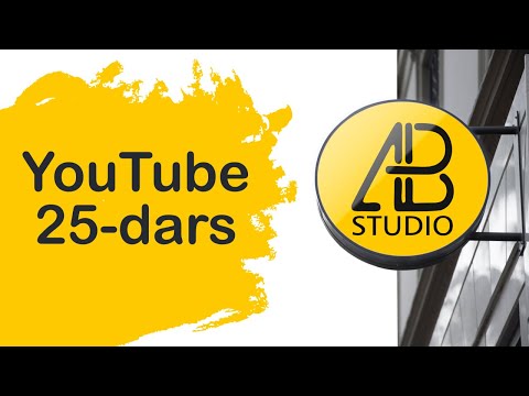YouTube Yakuniy dars