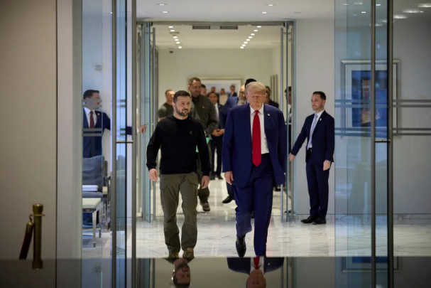 Zelenskiy va Tramp Kanadada uchrashadi