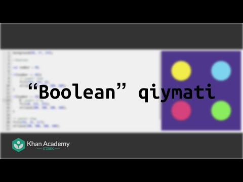 “Boolean” qiymati