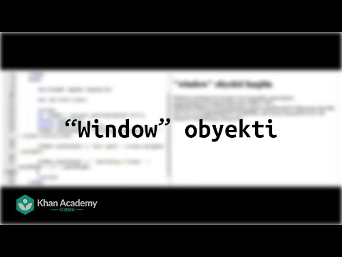 “Window” obyekti